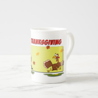 Taza De Porcelana Dibujo animado brillante y divertido de Acción de