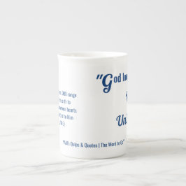 Taza De Porcelana Dios de la guardería a la universidad - Mug de Chi