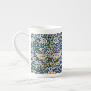 Taza De Porcelana Diseño Art Nouveau para aves