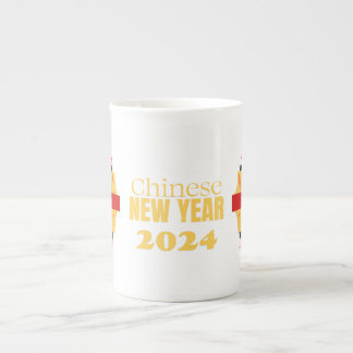 Taza De Porcelana Diseño chino de Año Nuevo - Único