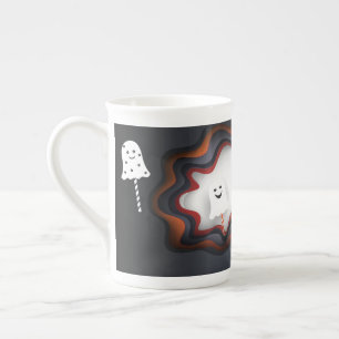 Taza De Porcelana Diseño de moda de Halloween