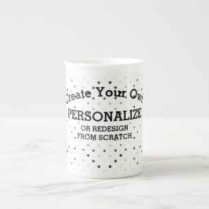 Taza De Porcelana Diseño desde rajadura -