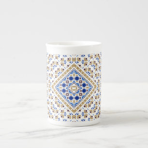 Taza De Porcelana Diseño impreso de bordado palestino
