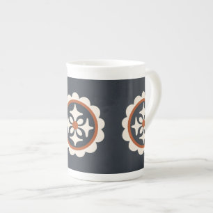Taza De Porcelana Diseño minoico