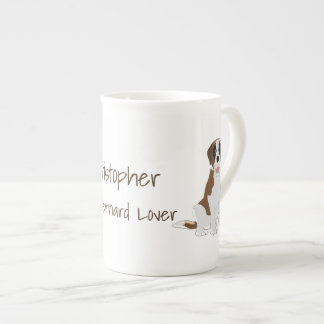 Taza De Porcelana Diseño personalizado de San Bernardo