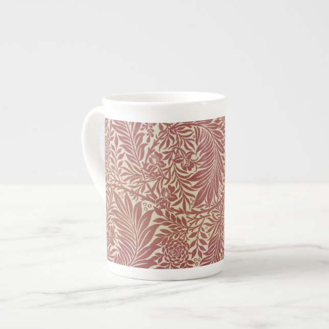 Taza De Porcelana Diseños de fondo de escritorio de William Morris (Izquierda)