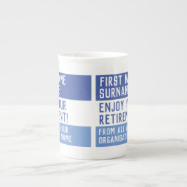 Taza De Porcelana Disfrute de su jubilación: