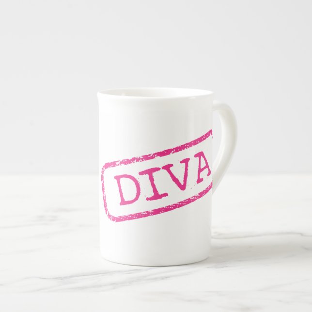 TAZA DE PORCELANA DIVA (Derecha)