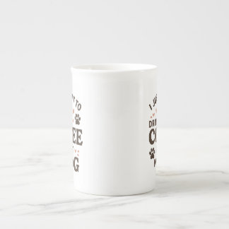 Taza De Porcelana Divertido perro amante Perro madre perro papá