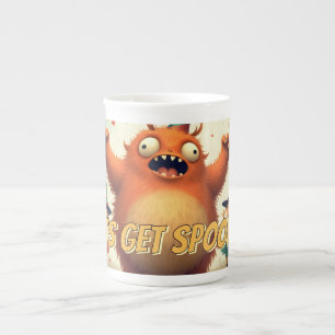 Taza De Porcelana Divirtámonos con Espanto – Diversión de Fiesta de 