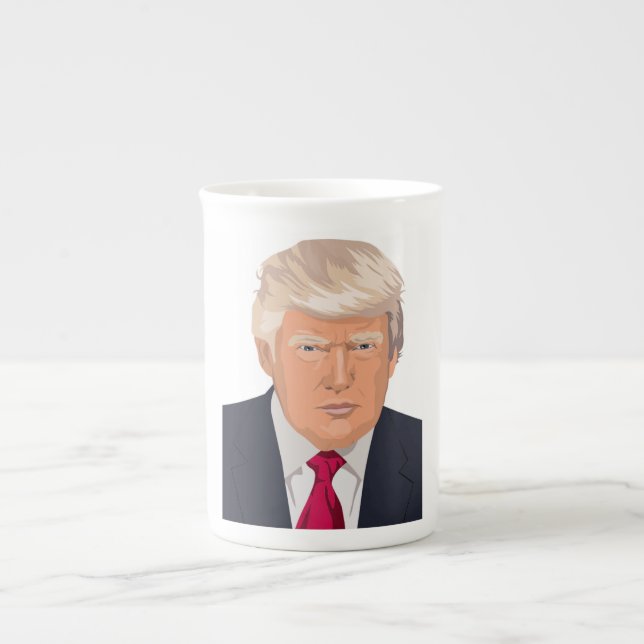 TAZA DE PORCELANA DONALD TRUMP (Frente)