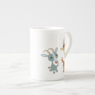 Taza De Porcelana Dos Personalizados felices y cortas se unen a Chin