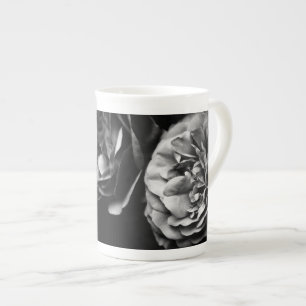 Taza De Porcelana dos rosas