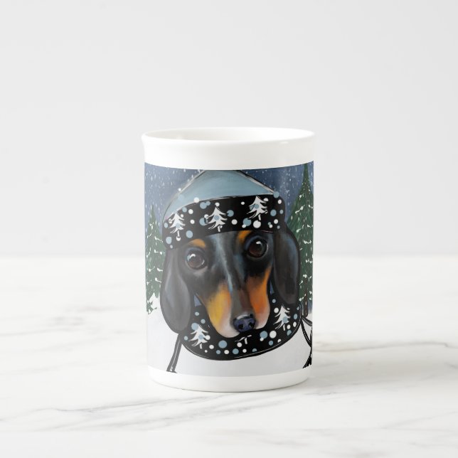 TAZA DE PORCELANA DOXIE  (Frente)
