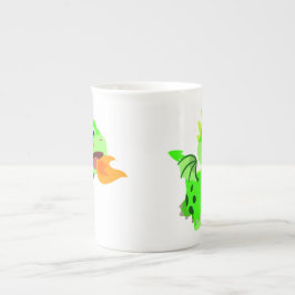 Taza De Porcelana Dragón bebé Personalizado que escupe incendios