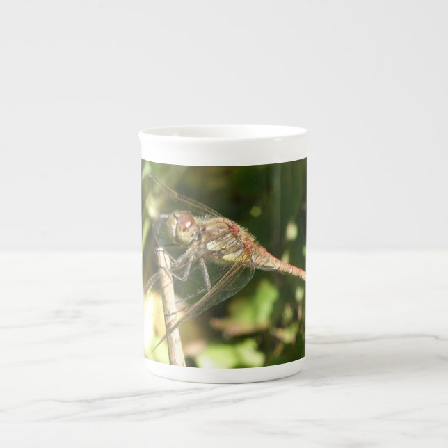 Taza De Porcelana Dragonfly on the Twig Mug (Frente)