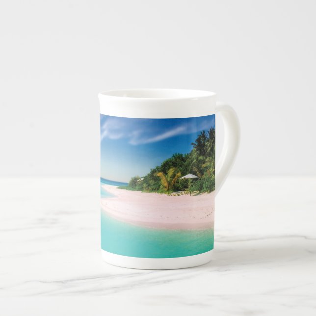 Taza De Porcelana Dream Beach   (Derecha)