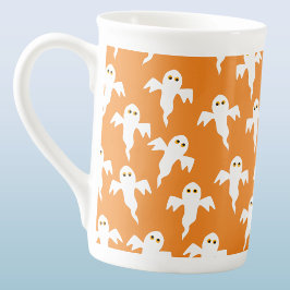 Taza De Porcelana Dulce Fantasma Halloween