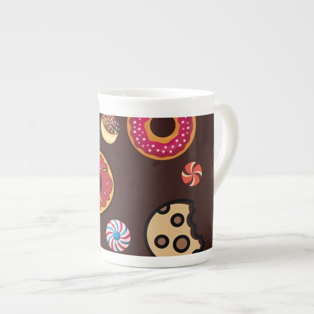 Taza De Porcelana Dulces 4 (Derecha)