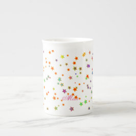 Taza De Porcelana Dulces estrellas