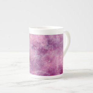 Taza De Porcelana Dusk Rose Galaxy Series Design 2