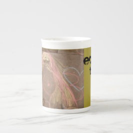 Taza De Porcelana eclipse a esta diosa groovy fiesta mugs
