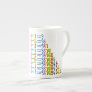 Taza De Porcelana Ecuaciones de matemáticas divertidas más frías
