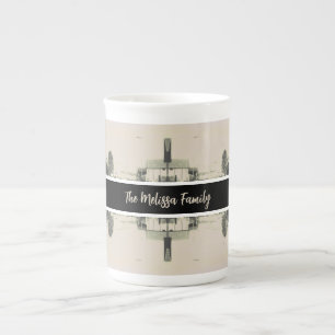 Taza De Porcelana Edificio de calle vintage Argelia Argel