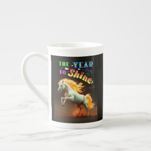 Taza De Porcelana El Año Para Brillar