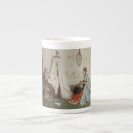 Taza De Porcelana El bebé duerme (de Gerolamo Induno)