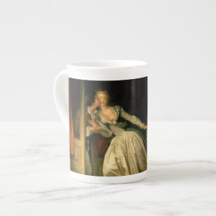 Taza De Porcelana El Beso Robado Fragonard