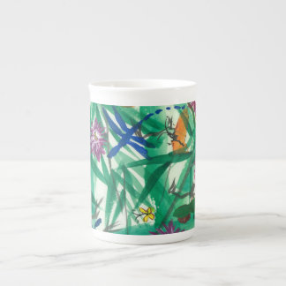 Taza De Porcelana El café de la porcelana de hueso despierta diseño