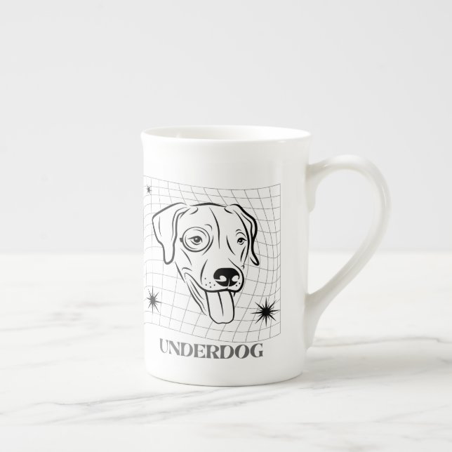 Taza De Porcelana El desfavorecido (Derecha)