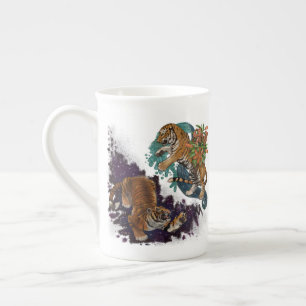 Taza De Porcelana El destino de los tigres de las estrellas