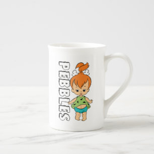Taza De Porcelana El Flintstone de los guijarros de los Flintstones
