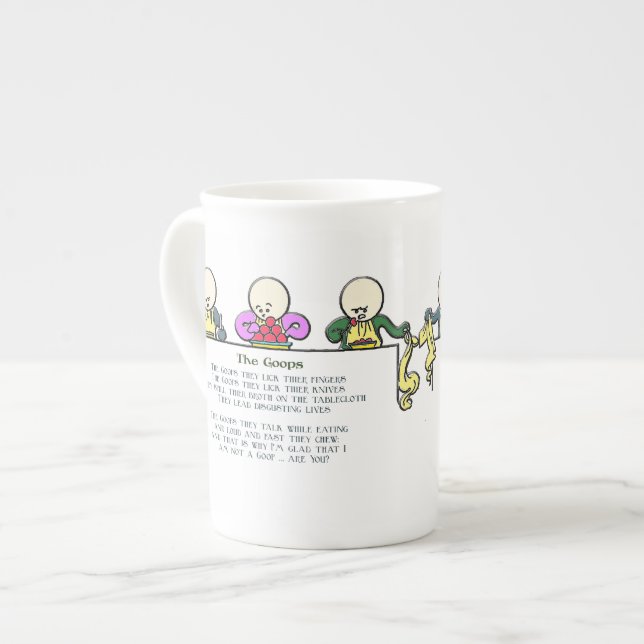 Taza De Porcelana El Goops (Izquierda)