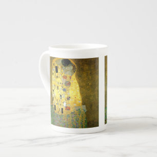 Taza De Porcelana El ~ Gustavo Klimt del beso
