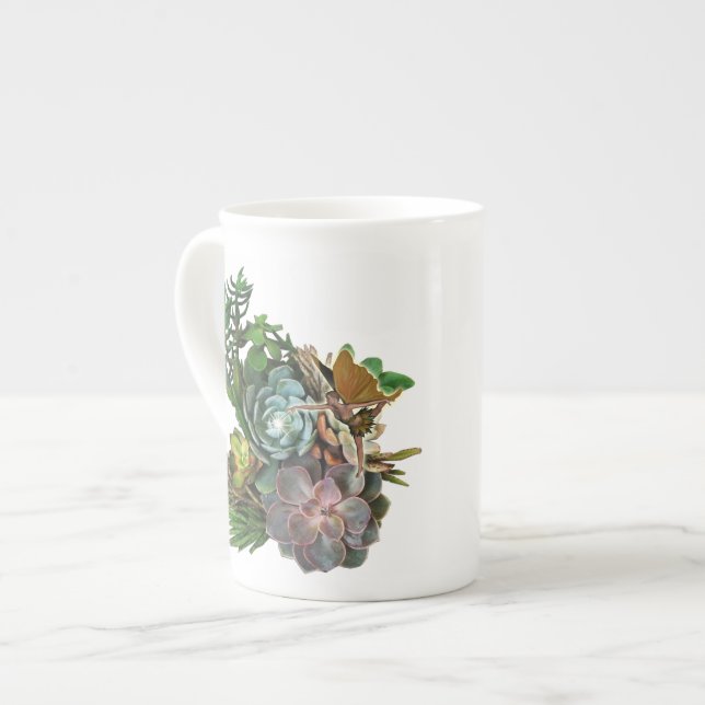 Taza De Porcelana El magnífico diseño del jardín (Izquierda)