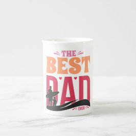 Taza De Porcelana El Mejor Papá del Mundo