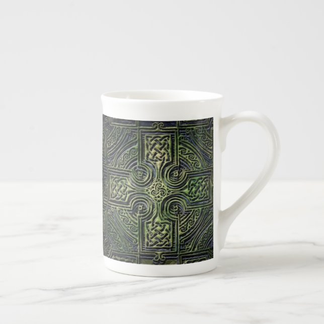 Taza De Porcelana El nudo celta del Día de San Patricio (Derecha)