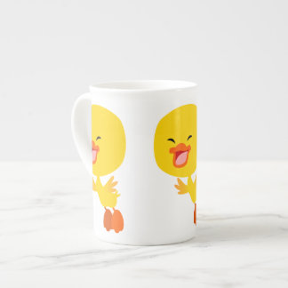 Taza De Porcelana El Personalizado volador lindo se burla del hueso