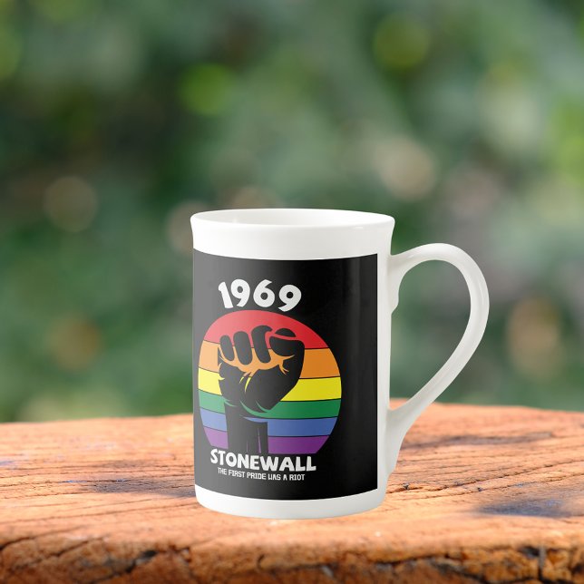 Taza De Porcelana El recuerdo de los disturbios en Stonewall (Subido por el creador)