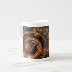 Taza De Porcelana El sonido del arte abstracto de la música