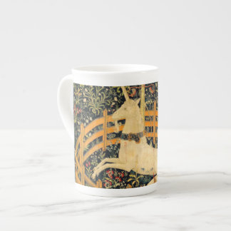 Taza De Porcelana El unicornio en cautiverio