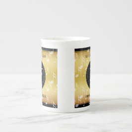 Taza De Porcelana Elegante 27ª celebración del Aniversario del Boda 