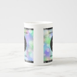 Taza De Porcelana Elegante celebración del 24° Aniversario del Boda