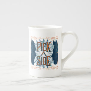 Taza De Porcelana Elegir un lado