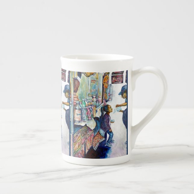 Taza De Porcelana En última instancia genera esperanza (Derecha)