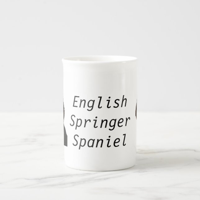 Taza De Porcelana English Springer Spaniel (Frente)