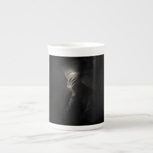 Taza De Porcelana Entidad de contemplación